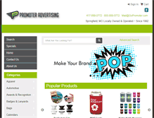 Tablet Screenshot of gopromoter.com